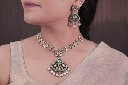 Traditional Mehndi Design Necklace