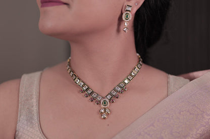 Meenakari Kundan Rajasthani Necklace