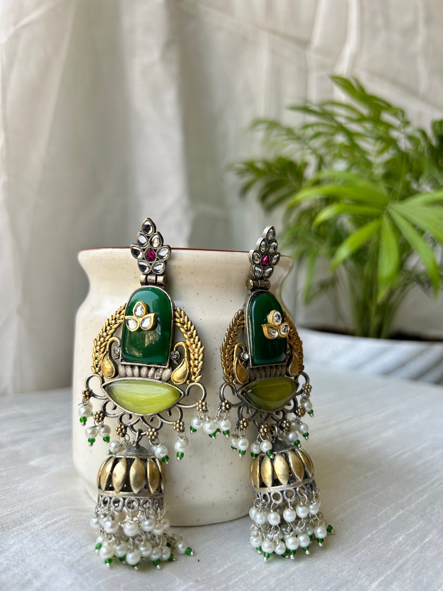 Rani Jhumka Earrings