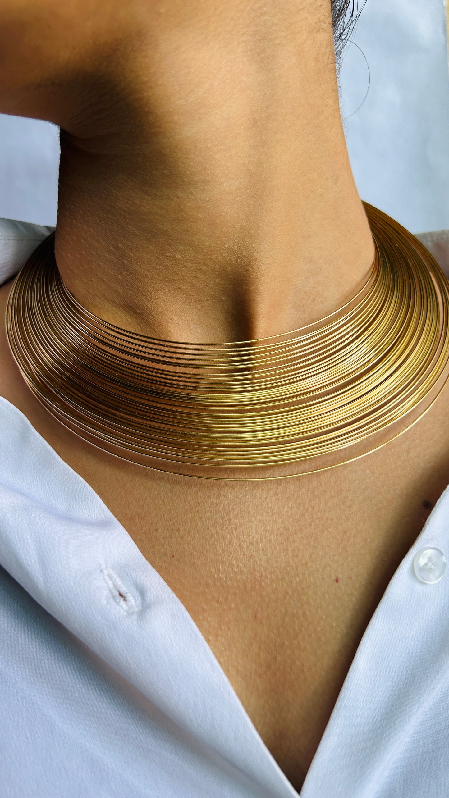 Mashed Hasli Choker Neckpiece